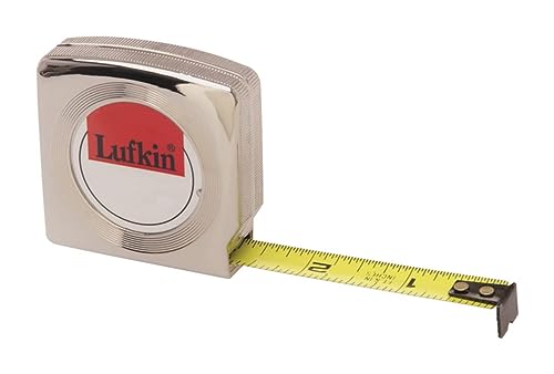 Cinta métrica Lufkin 0.75" x 12 pies cromada miniatura 5