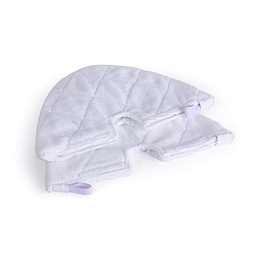 4G-kitty 6 Pack Replacement Triangle Steam Mop Pads for Shark Euro Pro Pocket S3501 S3601 S3550,Microfiber Steam Mops for Floor Cleaning Pads