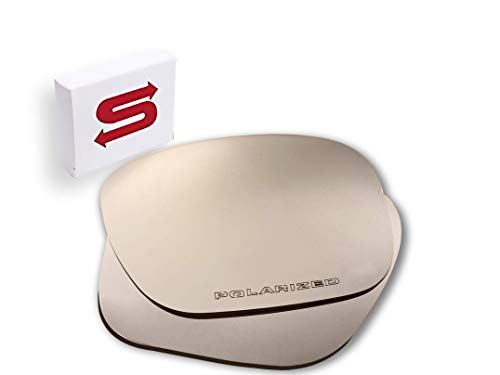 Oakley Holbrook Replacement Lenses (Silver Mirror) - Polarized, 1.4 mm Thick, Added UV Protection,, Fits Perfectly, For Men & Women