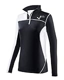 Black Crevice Damen Skirolli, weiß/schwarz, 44