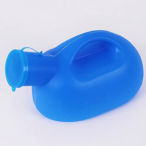 2000 ML urinoirs voor mannen- Kunststof materiaal Easy-grip handvat met deksel Herbruikbare eenvoudige reiniging, voor… - Image 5