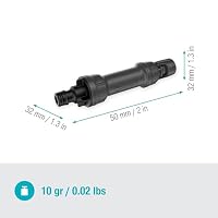 Gardena Micro-Drip-System Hahn-Anschlussstück 13 mm 1/2 Zoll -3/4 Zoll Gewinde: Adapter zur leichten Montage an einen Wasserhahn (G 3/4 Zoll), wiederverwendbar und nachhaltig (13222-20) – Ansicht 4