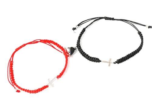 Image of COLORFUL BLING Lucky 8 Infinity Couple Bracelet Braided Leather Rope Bangle Wrist Adjustable Chain Fit 7-9 Inch for Lover Friendship