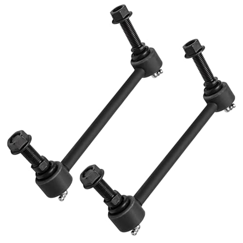 Image of Detroit Axle - RWD Front End Control Arms Kit for 08-14 Cadillac CTS, 2 Lower Control Arms w /Ball Joint 4 Tie Rods 2 Sway Bars 2 Boots 2008 2009 2010 2011 2012 2013 2014 Replacement - 10pc Set