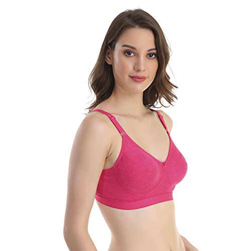Image of Extra Comfort Non Padded Non Wire Bra for Everyday Combo Pack of 3
