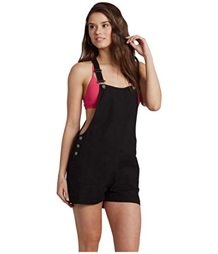 Roxy Real Life Dungaree Overalls Anthracite SM (US 3-5)