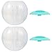 Balacoo 2Pcs Hamster Running Ball Hamster Rolling Runner Exercise Silent Hamster Little Critters Toys Dog Special Toy Guinea Pig Exercise Hamster Toy Chinchilla Plastic Accessories Fitness