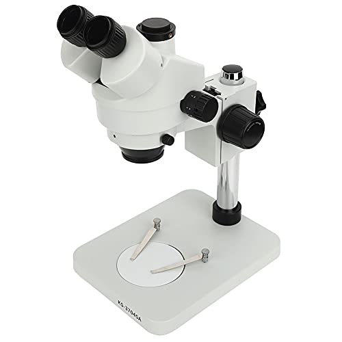 Trinocular Stereoscopic Electron Microscope Adjustable Magnification Laboratory Observation Tool for Industrial Welding