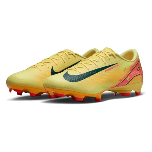 Nike Nike Men's Zoom Vapor 16 Academy Km Fg/MG Football Boots, Lt Laser Orange Armory Navy, 12