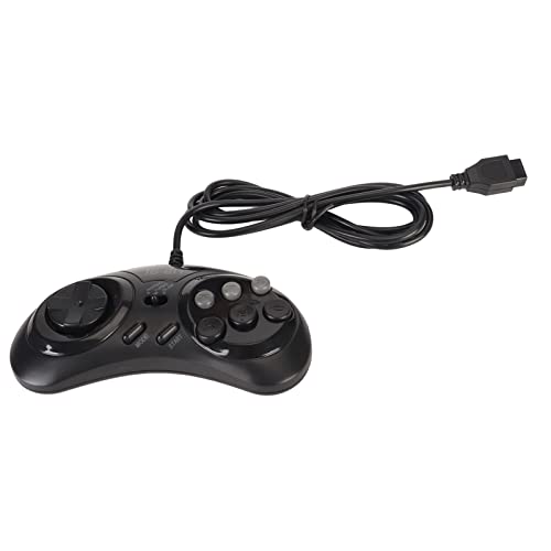 ciciglow Für Controller, 9 Pin 16Bit Classic Game Controller 6 Tasten Pad Handheld Gamepad Controller