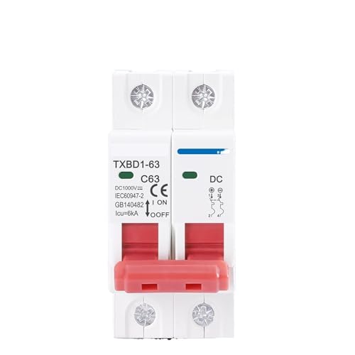Disjoncteur Solaire 2P DC 1000V 32A pour Système Photovoltaïque