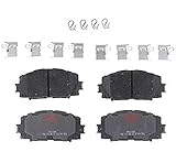 TRW TPC1184A Disc Brake Pad Set for Toyota Prius: 2010-2020 and other applications Front