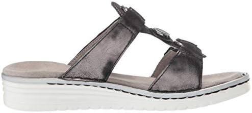 ara Women's Hamilton Slide Sandal, Blue Glamour Kid, 41 Medium EU (9.5 US) | Image 5