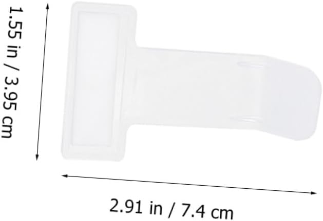 Angoily Plastic Ticket Holder Clips 20 Pack for Truck Window Notes image 2