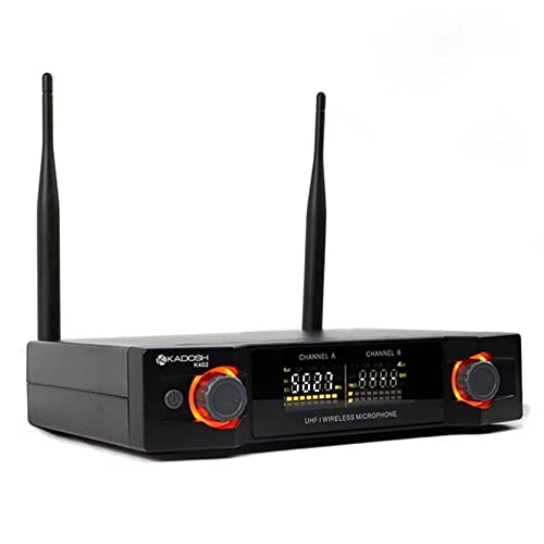 Microfone sem fio uhf kdsw 402 m uhf (mão + mão)