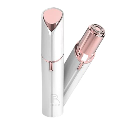 Skincare Facial Hair Removal Machine for Women - Chin, Cheek, Eyebrow, Upper Lip Hair Remover for Women - Lipstick Shaped (White) (B0D4MC665X) Amazon Price History, Amazon Price Tracker