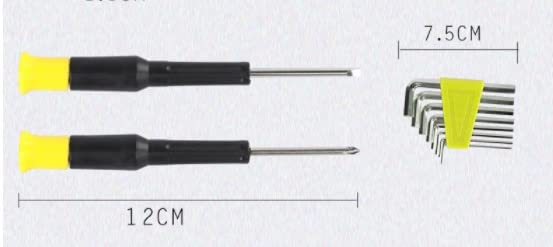 Kit de herramientas para reparación de autos miniatura 4