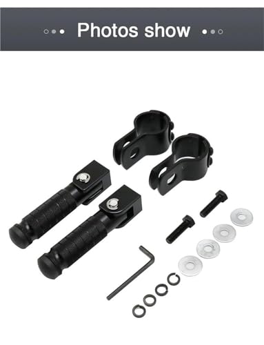 Pédales arrière pliables à 90 degrés pour vos road-trips en moto - 3