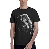 Novelty Jenni Music and Rivera Men's Women's T-Shirt Cotton Print Design Short Sleeve T-Shirts Large