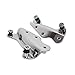 ECOTRIC Chrome 4 Point Docking Hardware Kit Compatible with 2009-2013 Harley Davidson Touring Models