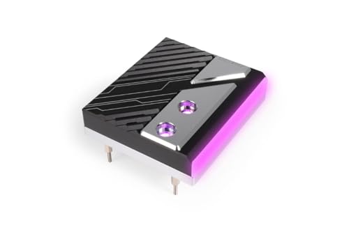 Bloque CPU Alphacool Apex AM5 ARGB negro con máxima disipación térmica 4