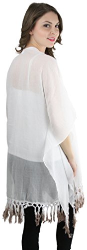 ToBeInStyle Women’s Oversized Cozy Airy Layering Versatile Kimono Scarf Cardigan4