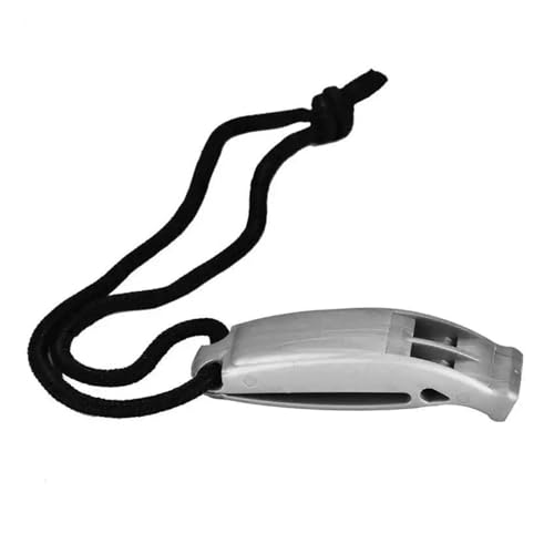 RLVYTA Submarinismo Accesorios Silbato De Rescate para Buceo En Kayak, Seguridad De Emergencia, Deportes Acuáticos con Un Excelente Diseño De Flujo De Aire, Puede Silbar Fácilmente Buceo Equipo(Gray)