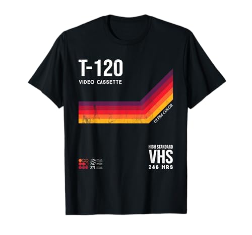 Película Retro de Cinta VHS de los 80 Camiseta