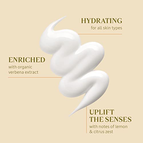 Image of L'Occitane Verbena Body Lotion: Refreshing Lemon Scent | Softening | Moisturizing | With Grape Seed Oil | Shea Butter & Organic Verbena Extract | Vegan