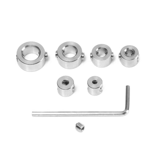 Anillo de tope de profundidad de broca en acero inoxidable resistente | Modelo A 2
