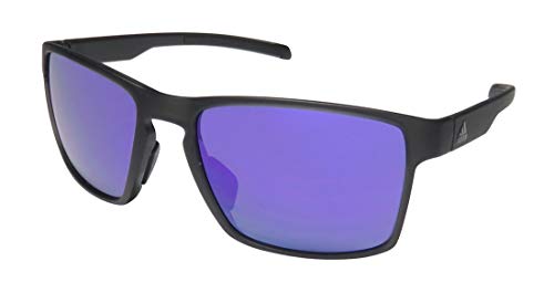 Adidas Sunglasses Eyewear Wayfinder - Coal Matte Frame - Viola Mirror Lens
