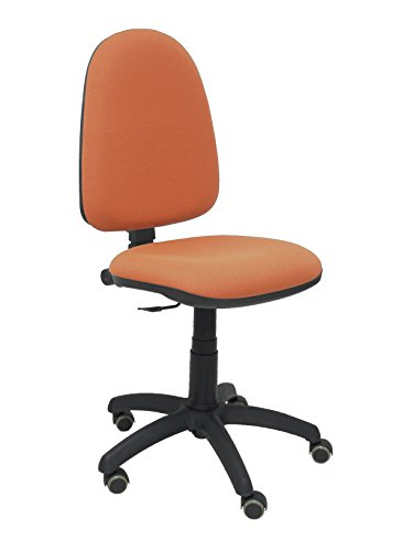 Preisvergleich Produktbild PIQUERAS Y CRESPO Modell 04CP Ergonomischer Bürostuhl mit Permanentkontaktmechanik, höhenverstellbar und räder parkett Sitz und Rücken gepolstert in Stoff BALI braun