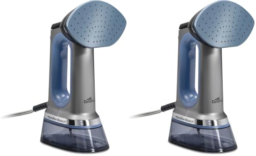Image of Hamilton Beach Durathon 3-in-1 Travel Steamer for Clothes & Steam Iron (Pack of 2)