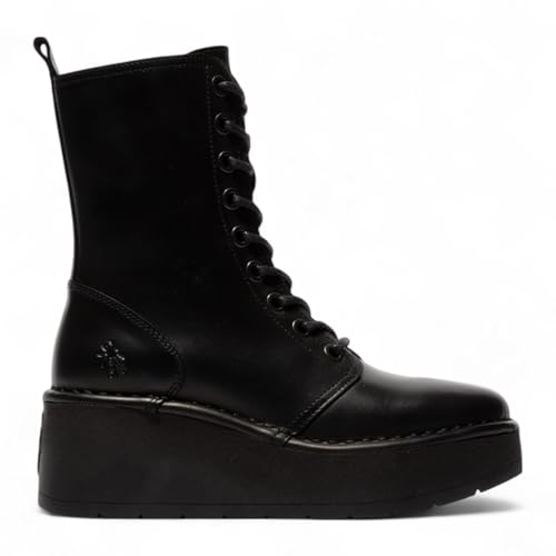 Bottines en cuir à plateforme Fly Infinity HAIT273 au chaussant anatomique supérieur