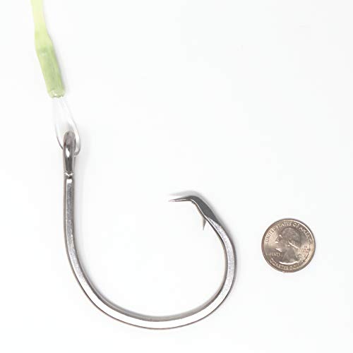Equipo para pesca de mero con anzuelo 20/0 y resistencia 400 lb miniatura 2