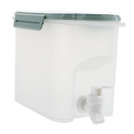 PRETYZOOM 1 Pc Botella De Agua Fría Dispensador De Cocteles Dispensador De Bebidas De Plástico Jarra De Agua Con Grifo Tarro De Cristal Con Grifo Water Spigot Limón Páginas Tetera De Hielo