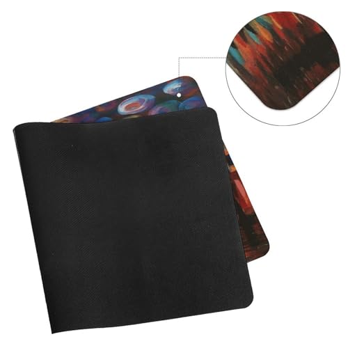 Colored Painting Desk Pad con Base de Goma Grande miniatura 7
