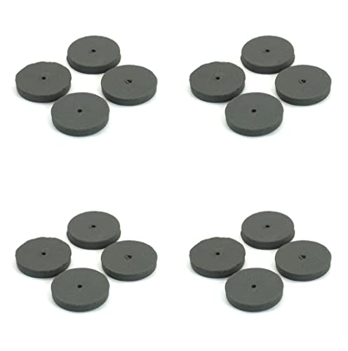 Cratex #74XF Rubberized Abrasive Wheels 7/8X1/8 Extra Fine Box of 100