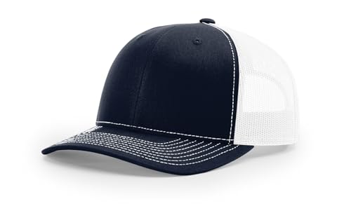 Image of Richardson 112 Trucker Hat - Premium Blank Baseball Cap, Adjustable Snapback Hat - Structured Six Panel Richardson Blank Hats