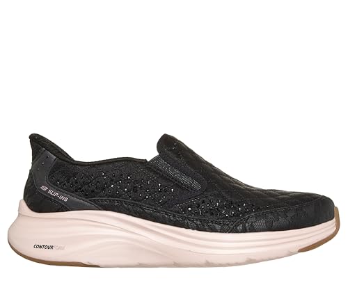 Image of Skechers Women's Cozy Fit Contour Foam Glowing Gem Hands Free Slip-ins Sneaker