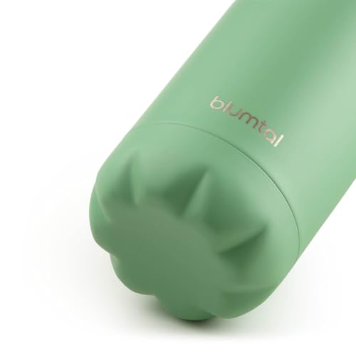 Blumtal Trinkflasche 1000 ml Edelstahl - auslaufsichere Isolierflasche - BPA-freie Trinkflasche kalt & warm - doppelwandige Insulated Bottle - rostbeständige Isolierflasche Summer Green - Grün
