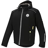 [ILM] バイク ジャケット 秋冬向け ライディングジャケット 3シーズン 防風防水防寒 CEプロテクター内蔵 通気口 着脱保温インナー 耐摩耗 多機能 通学通勤 街乗り JS1