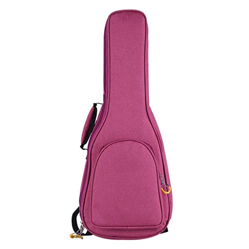 JWQFBC ギターケース ギグバッグ オックスフォード布 防塵ギターコンテナ ウクレレケース, 赤B