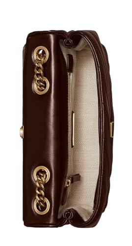Tory Burch Women's Small Kira Chevron Convertible Shoulder Bag, Tempranillo4