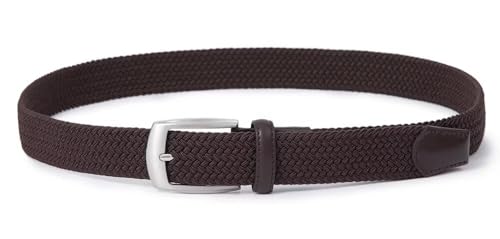 Image of Fabio Valenti Canvas Elastic Fabric Woven Stretch Braided Belts for Men Women Junior with Multicolored /Full Sizes