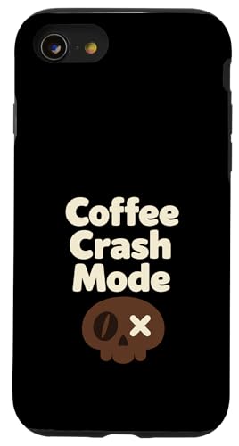 Coffee Is My Copilot �G�X�v���b�\ �o�[���A�E�g ���[���A �X�}�z�P�[�X iPhone SE (2020) / 7 / 8 �p