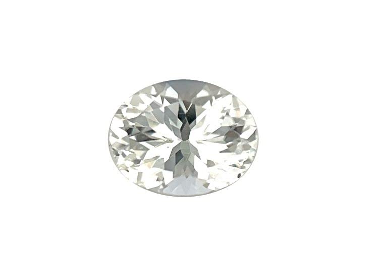 Circonita de 15,25 ratti piedra preciosa incolora de 14,70 quilates plata S