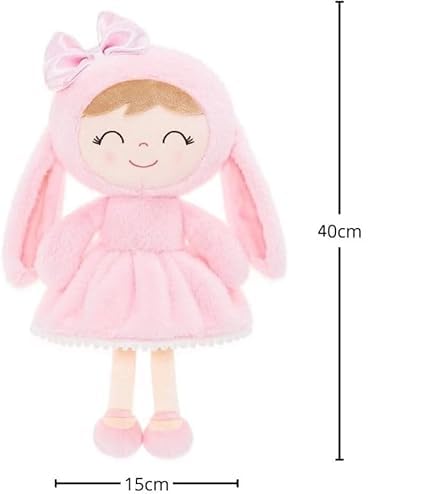 Image of RVA Cute Funky Plushie Soft Stuffed Plush Soft Toys for Girls Kids Playing (BabyDoll-40cm)