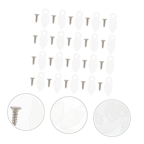 Image of Generic 2sets Picture Frame Turn Button Clips Backing Fasteners for Hanging Photos Art and Projects Picture Frame Hardware for