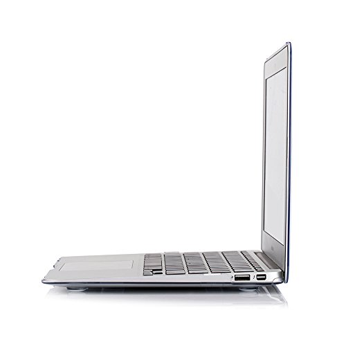 Ruban Case For Macbook Air 13 Inch (Models: A1369 & A1466, Older Version 2010-2017 Release), Slim Snap On Hard Shell Protective Cover,Crystal Clear #TOP5